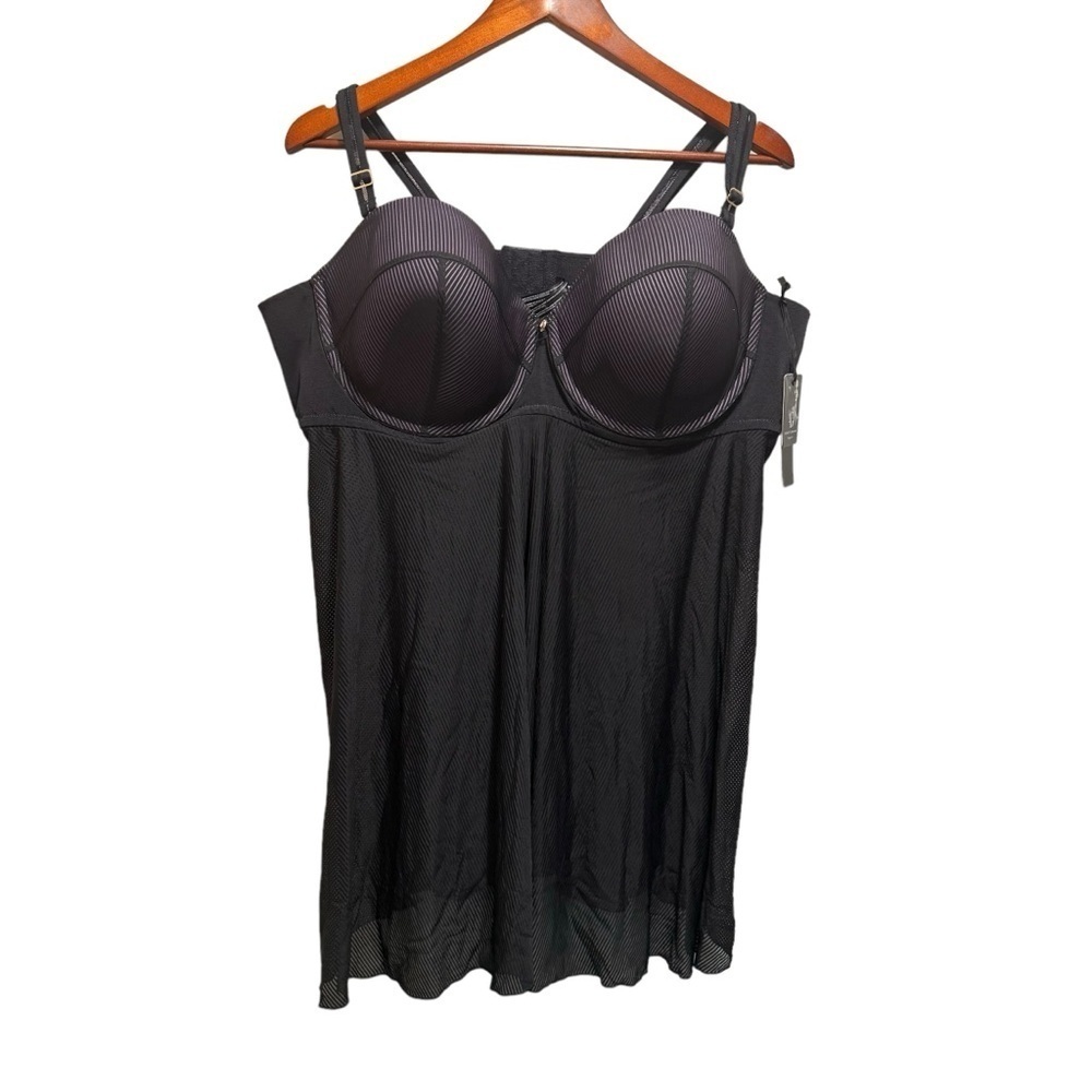 Ashley Graham Babydoll Lingerie Semi Sheer Size 4X NWT